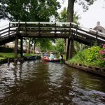view with a bridge